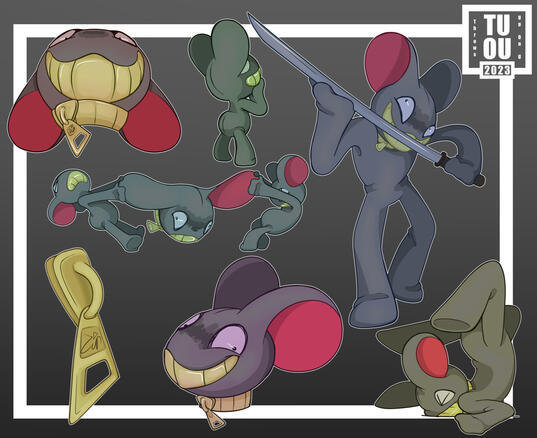 Zipper Beast Sketchpage